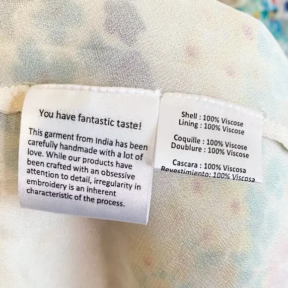 Rococo Sand NWT Okimi Multicolor Maxi Dress - Picture 10 of 10